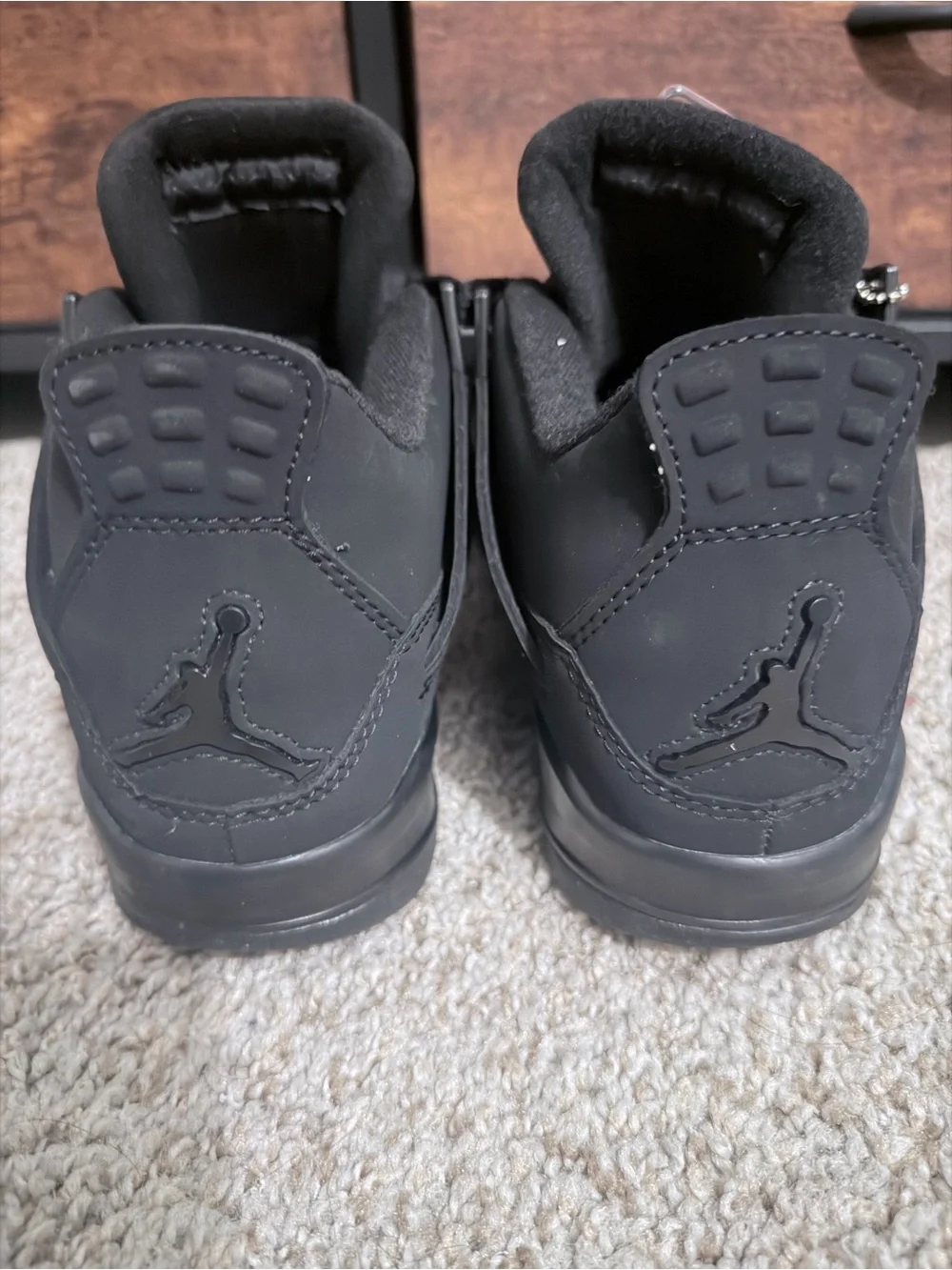Jordan Men's Black Retro Basketball Sneakers